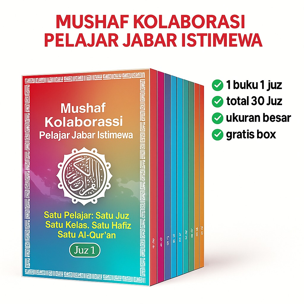 Mushaf Kolaborasi Pelajar Jabar Istimewa